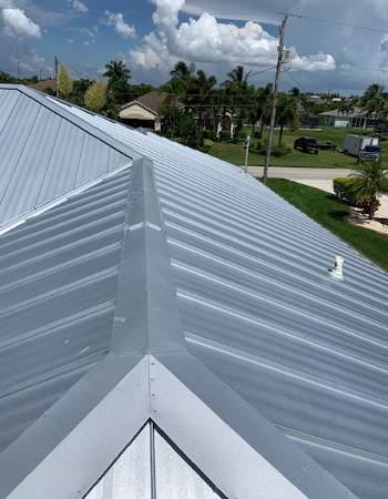 Metal Roof Repair in Lehigh Arces, Florida